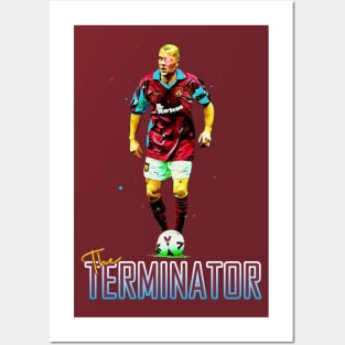 OG Footballers - Julian Dicks - THE TERMINATOR Posters and Art